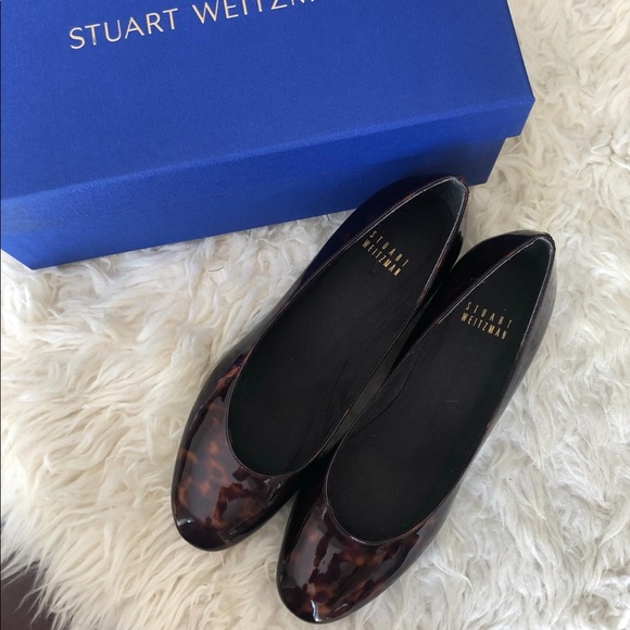 Stuart Weitzman patent wedges